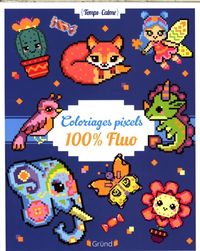 Produktbild: Coloriages pixels 100% fluo