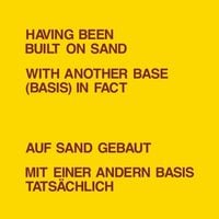 Produktbild: Having Been Built On Sand