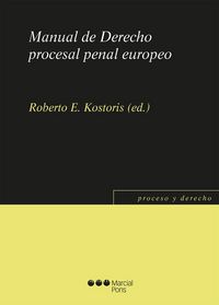 Produktbild: Manual de derecho procesal penal europeo
