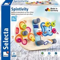 Produktbild: Selecta 62064 - Spintivity, Motorikbrett, Holz, 20 cm