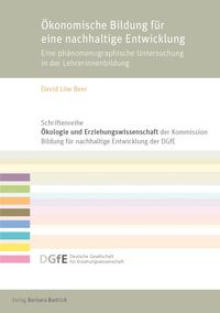 Produktbild: &Ouml;konomische Bildung f&uuml;r eine nachhaltige Entwicklung