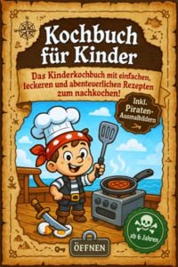 Produktbild: Kochbuch f&uuml;r Kinder - Piratenedition: Das Kinderkochbuch mit einfachen, leckeren