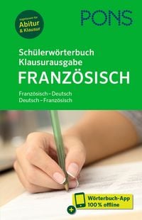 Produktbild PONS Schülerwörterbuch Klausurausgabe Französisch