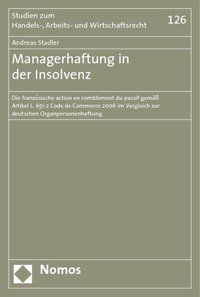 Produktbild: Managerhaftung in der Insolvenz