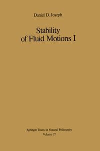 Produktbild: Stability of Fluid Motions I