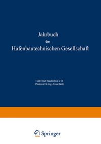Produktbild: Jahrbuch der Hafenbautechnischen Gesellschaft