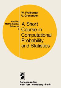 Produktbild: A Course in Computational Probability and Statistics