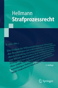 Produktbild: Strafprozessrecht