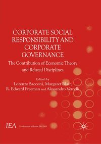 Produktbild: Corporate Social Responsibility and Corporate Governance