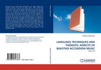 Produktbild: Language Techniques and Thematic Aspects Of Basotho Accordion Music
