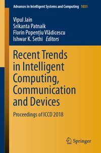 Produktbild: Recent Trends in Intelligent Computing, Communication and Devices