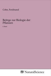 Produktbild: Beitrge zur Biologie der Pflanzen