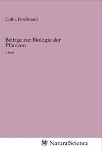 Produktbild: Beitrge zur Biologie der Pflanzen