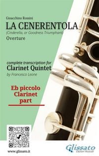 Produktbild: Eb piccolo Clarinet part of "La Cenerentola" for Clarinet Quintet