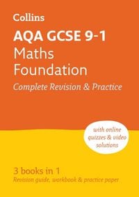Produktbild: AQA GCSE 9-1 Maths Foundation All-in-One Complete Revision and Practice