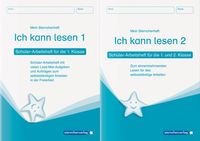 Ich kann lesen 1 und Ich kann lesen 2 als Kombi, Schüler-Arbeitshefte für die 1. und 2. Klasse Sternchenverlag GmbH