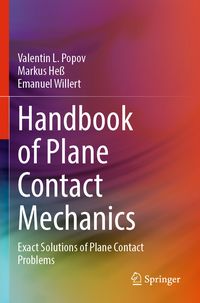 Produktbild: Handbook of Plane Contact Mechanics