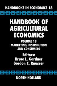 Produktbild: Handbook of Agricultural Economics