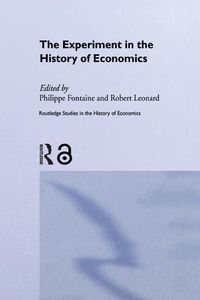 Produktbild: The Experiment in the History of Economics