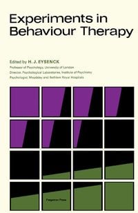 Produktbild: Experiments in Behaviour Therapy