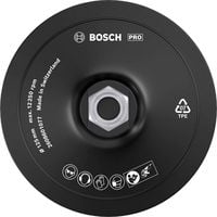 Produktbild: Bosch Accessories 2608601077 St&uuml;tzteller mit Klettverschluss zum Befestigen von Schleifbl&auml;ttern 125 mm Durchmesser 125 mm