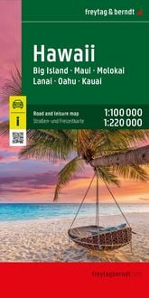Produktbild: freytag & berndt Stra&szlig;enkarte Hawaii 1:100.000