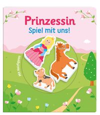 Bild vom Artikel Pappbilderbuch mit Holzfiguren: Prinzessinnen vom Autor 