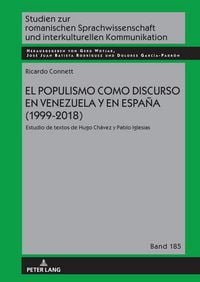 Produktbild: El populismo como discurso en Venezuela y en Espa&ntilde;a (1999-2018)