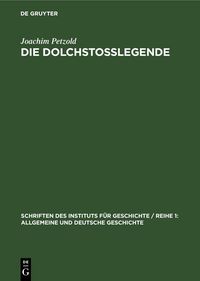 Produktbild: Die Dolchsto&szlig;legende