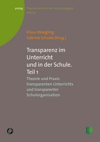 Produktbild: Transparenz im Unterricht und in der Schule. Teil 1