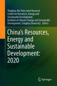 Produktbild: China's Resources, Energy and Sustainable Development: 2020