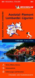 Produktbild: Aostatal, Piemont, Lombardei, Ligurien