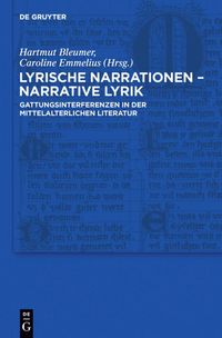 Produktbild: Lyrische Narrationen &ndash; narrative Lyrik