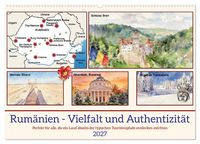 Produktbild: Rum&auml;nien - Vielfalt und Authentizit&auml;t (Wandkalender 2027 DIN A2 quer), CALVENDO Monatskalender