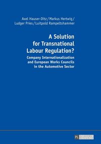 Produktbild: A Solution for Transnational Labour Regulation?