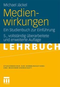 Produktbild: Medienwirkungen