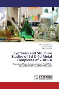 Produktbild: Amar, M: Synthesis and Structure Studies of 3d & 4d-Metal Co
