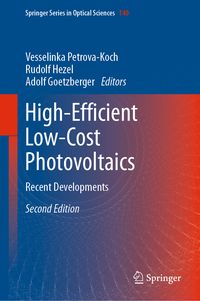 Produktbild: High-Efficient Low-Cost Photovoltaics