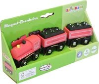Produktbild: SpielMaus Holz Magnet Eisenbahn, 3-teilig