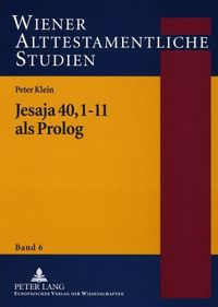 Produktbild: Jesaja 40,1-11 als Prolog