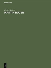 Produktbild: Martin Bucer