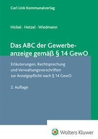 Produktbild: ABC der Gewerbeanzeige 2025