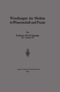 Produktbild: Wandlungen der Medizin in Wissenschaft und Praxis