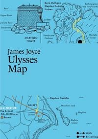 Produktbild: James Joyce, Ulysses Map