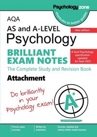 Produktbild: AQA A-Level Psychology Brilliant Exam Notes