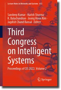Produktbild: Third Congress on Intelligent Systems