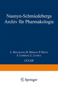 Produktbild: Naunyn Schmiedebergs Archiv f&uuml;r Pharmakologie