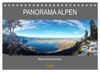 Produktbild: Panorama Alpen (Tischkalender 2026 DIN A5 quer), CALVENDO Monatskalender