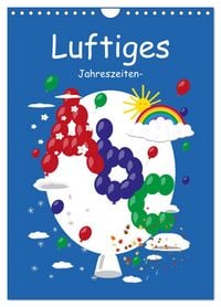 Produktbild: Luftiges Jahreszeiten-Abc (Wandkalender 2026 DIN A4 hoch), CALVENDO Monatskalender