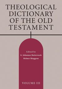 Produktbild: Theological Dictionary of the Old Testament, Volume III